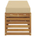 Bancă de exterior Lemn Solid de Acacia natural - WALTI WALTI