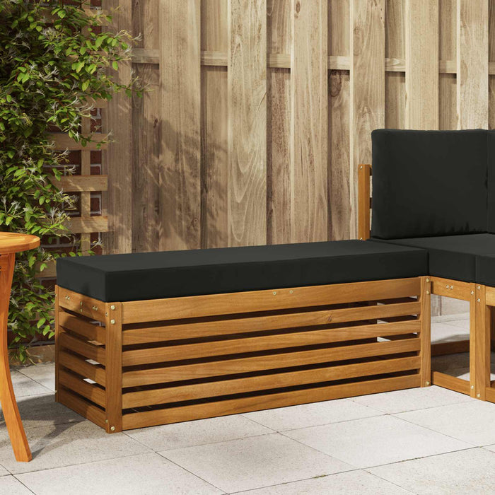 Bancă de exterior pentru șezut Lemn Solid de Acacia natural - WALTI WALTI