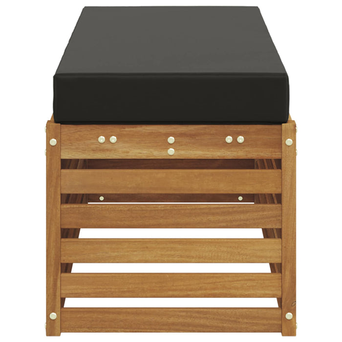 Bancă de exterior pentru șezut Lemn Solid de Acacia natural - WALTI WALTI