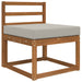 Perna pentru canapea de exterior Gri 60 x 60 x 8 cm Poliester - WALTI WALTI