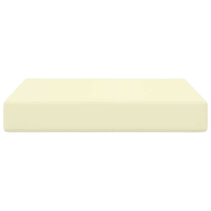 Perna pentru canapea de exterior Crem 60 x 60 x 8 cm Poliester - WALTI WALTI