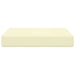 Perna pentru canapea de exterior Crem 60 x 60 x 8 cm Poliester - WALTI WALTI