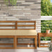 Perna pentru canapea de exterior Bej 60 x 60 x 8 cm Poliester - WALTI WALTI