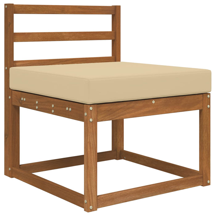 Perna pentru canapea de exterior Bej 60 x 60 x 8 cm Poliester - WALTI WALTI