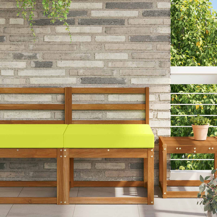 Perna pentru canapea de exterior Verde 60 x 60 x 8 cm Poliester - WALTI WALTI