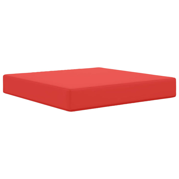 Perna pentru canapea de exterior Roșu 60 x 60 x 8 cm Poliester - WALTI WALTI