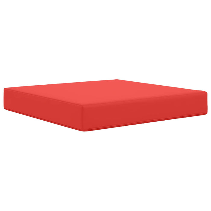 Perna pentru canapea de exterior Roșu 60 x 60 x 8 cm Poliester - WALTI WALTI
