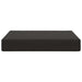 Perna pentru canapea de exterior Negru 60 x 60 x 8 cm Poliester - WALTI WALTI