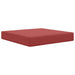 Perna pentru canapea de exterior bordo 60 x 60 x 8 cm Poliester - WALTI WALTI