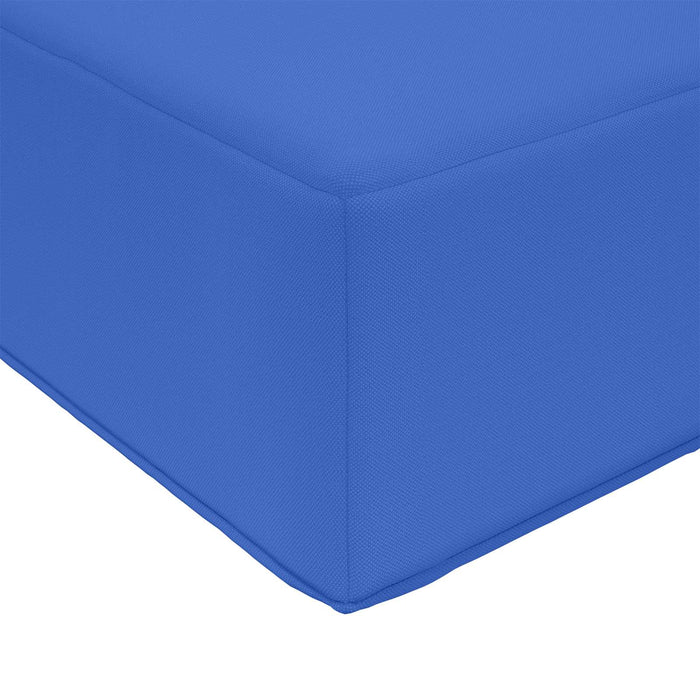 Perna pentru canapea de exterior Albastru regal 60 x 60 x 8 cm - WALTI WALTI