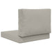 Perna pentru canapea de exterior 2 pcs Gri Poliester - WALTI WALTI
