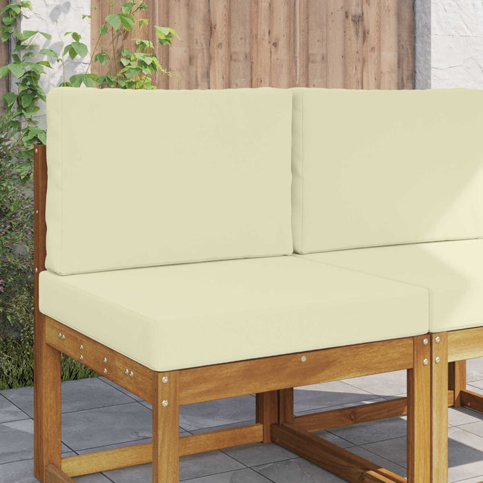 Perna pentru canapea de exterior 2 pcs Crem Poliester - WALTI WALTI