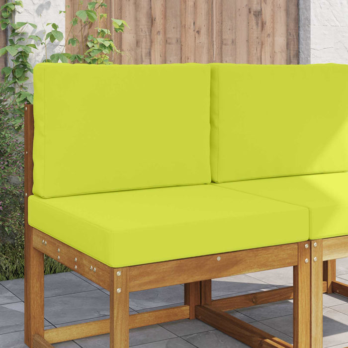 Perna pentru canapea de exterior 2 pcs Verde Poliester - WALTI WALTI
