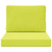 Perna pentru canapea de exterior 2 pcs Verde Poliester - WALTI WALTI