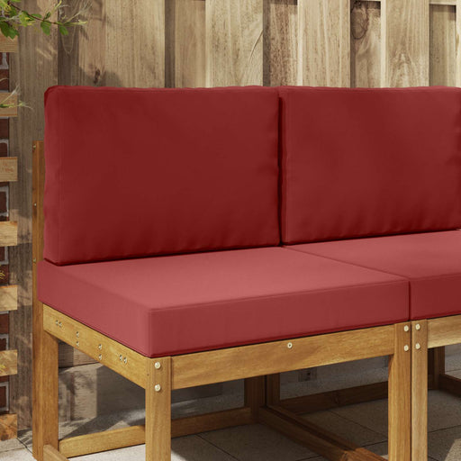 Perna pentru canapea de exterior 2 pcs bordo Poliester - WALTI WALTI