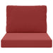 Perna pentru canapea de exterior 2 pcs bordo Poliester - WALTI WALTI