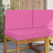 Perna pentru canapea de exterior 2 pcs Roz Poliester - WALTI WALTI