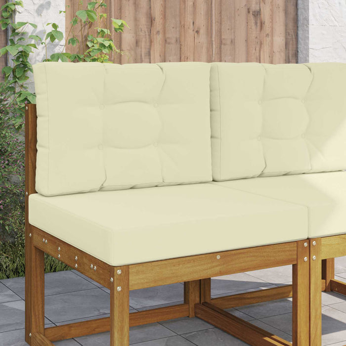 Perna pentru canapea de exterior 2 pcs Crem Poliester - WALTI WALTI