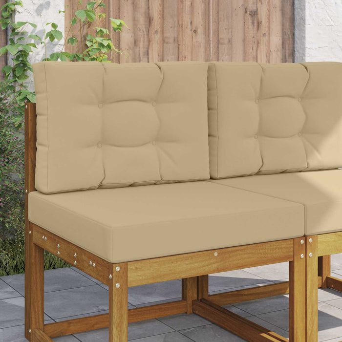Perna pentru canapea de exterior 2 pcs Bej Poliester - WALTI WALTI