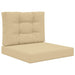 Perna pentru canapea de exterior 2 pcs Bej Poliester - WALTI WALTI