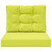 Perna pentru canapea de exterior 2 pcs Verde Poliester - WALTI WALTI