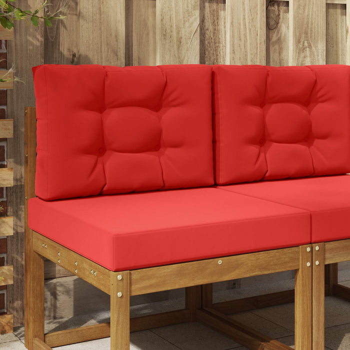 Perna pentru canapea de exterior 2 pcs Roșu Poliester - WALTI WALTI