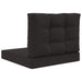 Perna pentru canapea de exterior 2 pcs Negru Poliester - WALTI WALTI