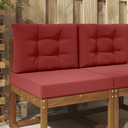 Perna pentru canapea de exterior 2 pcs bordo Poliester - WALTI WALTI