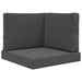Perna pentru canapea de exterior 3 pcs Antracit Poliester - WALTI WALTI