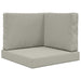 Perna pentru canapea de exterior 3 pcs Gri Poliester - WALTI WALTI