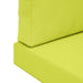 Perna pentru canapea de exterior 3 pcs Verde Poliester - WALTI WALTI