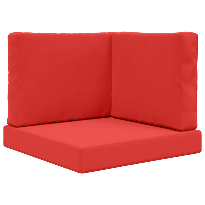 Perna pentru canapea de exterior 3 pcs Roșu Poliester - WALTI WALTI
