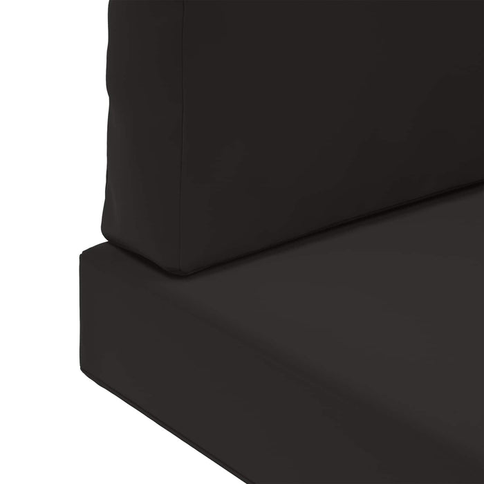 Perna pentru canapea de exterior 3 pcs Negru Poliester - WALTI WALTI
