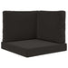 Perna pentru canapea de exterior 3 pcs Negru Poliester - WALTI WALTI