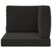 Perna pentru canapea de exterior 3 pcs Negru Poliester - WALTI WALTI
