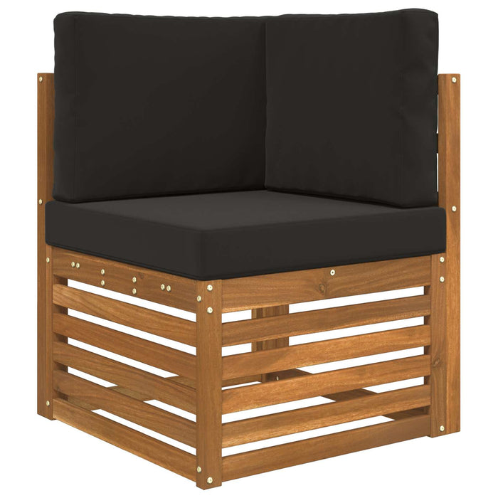 Perna pentru canapea de exterior 3 pcs Negru Poliester - WALTI WALTI