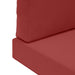 Perna pentru canapea de exterior 3 pcs bordo Poliester - WALTI WALTI