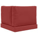 Perna pentru canapea de exterior 3 pcs bordo Poliester - WALTI WALTI
