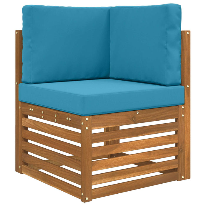 Perna pentru canapea de exterior 3 pcs Albastru regal Poliester - WALTI WALTI
