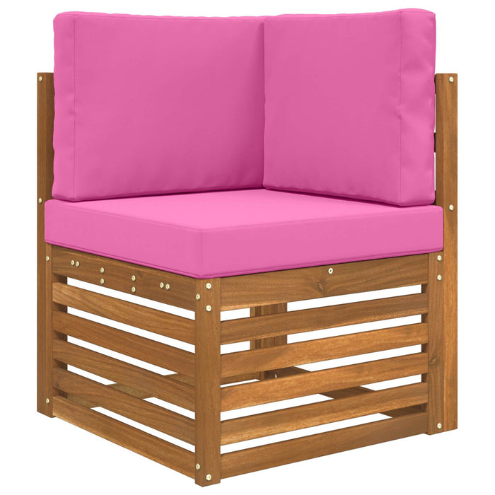 Perna pentru canapea de exterior 3 pcs Roz Poliester - WALTI WALTI
