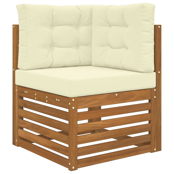 Perna pentru canapea de exterior 3 pcs Crem Poliester - WALTI WALTI