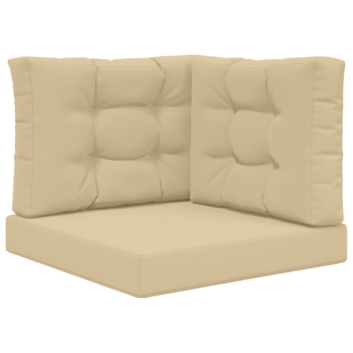 Perna pentru canapea de exterior 3 pcs Bej Poliester - WALTI WALTI