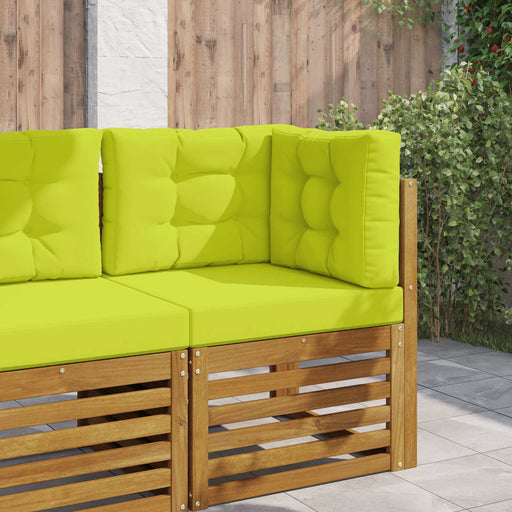 Perna pentru canapea de exterior 3 pcs Verde Poliester - WALTI WALTI