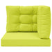 Perna pentru canapea de exterior 3 pcs Verde Poliester - WALTI WALTI