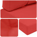 Perna pentru canapea de exterior 3 pcs Roșu Poliester - WALTI WALTI