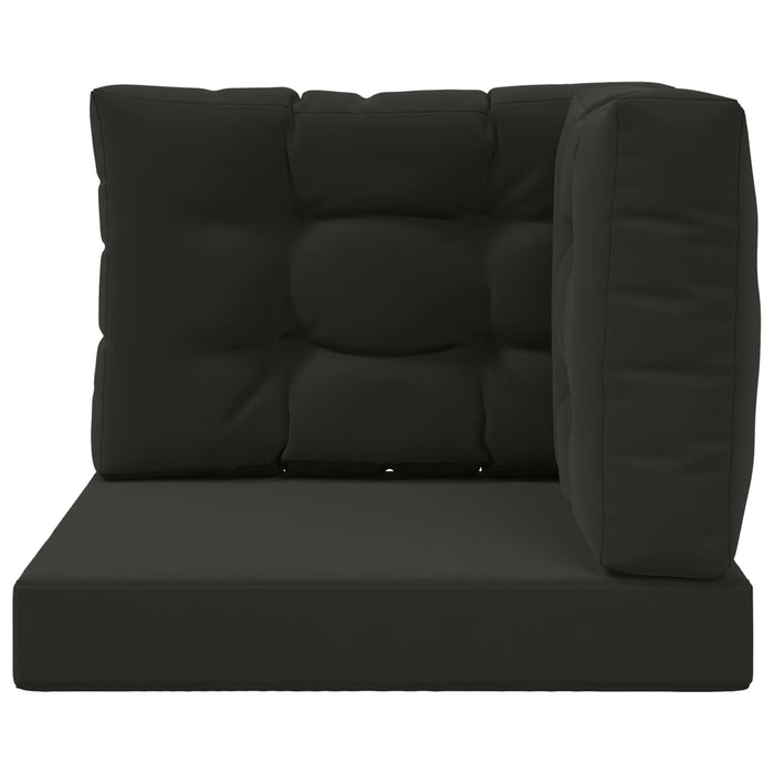 Perna pentru canapea de exterior 3 pcs Negru Poliester - WALTI WALTI