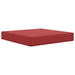 Perna pentru canapea de exterior 3 pcs bordo Poliester - WALTI WALTI