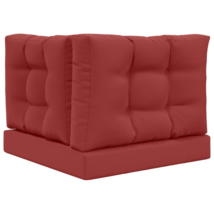 Perna pentru canapea de exterior 3 pcs bordo Poliester - WALTI WALTI