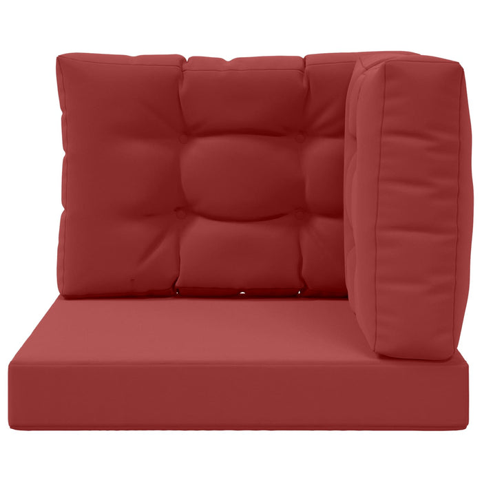 Perna pentru canapea de exterior 3 pcs bordo Poliester - WALTI WALTI