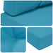 Perna pentru canapea de exterior 3 pcs Albastru regal Poliester - WALTI WALTI